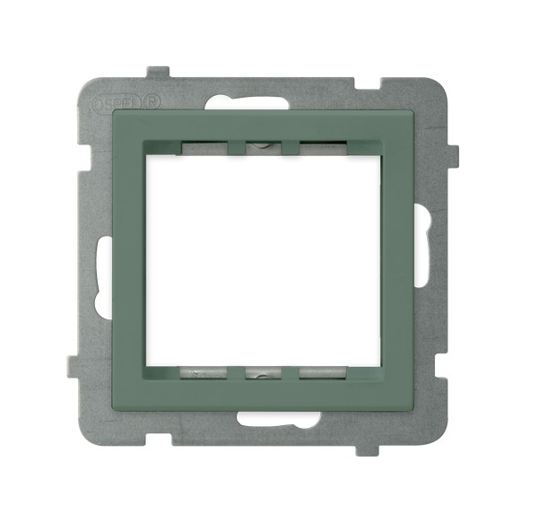 Adapter podtynkowy systemu OSPEL 45 do serii Sonata producent Ospel seria Sonata kolor Malachit kod AP45-1R/m/87