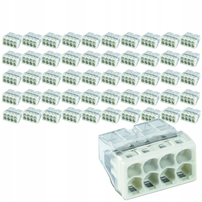 Zestaw Wago 2273-208 Szybko Złączka Kablowa 50X