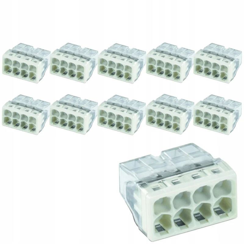 Zestaw Wago 2273-208 Szybko Złączka Kablowa 10X