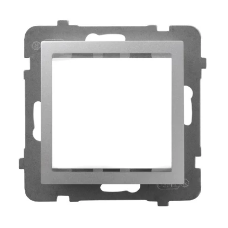 Adapter podtynkowy systemu OSPEL 45 do serii As producent Ospel seria As kolor Srebrny kod AP45-1G/m/18