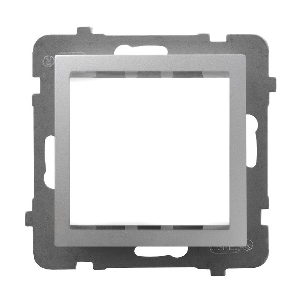 Adapter podtynkowy systemu OSPEL 45 do serii As producent Ospel seria As kolor Srebrny kod AP45-1G/m/18