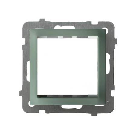 Adapter podtynkowy systemu OSPEL 45 do serii As producent Ospel seria As kolor Zielony mat  kod AP45-1G/m/84