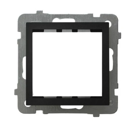 Adapter podtynkowy systemu OSPEL 45 do serii As producent Ospel seria As kolor Czarny mat kod AP45-1G/m/33