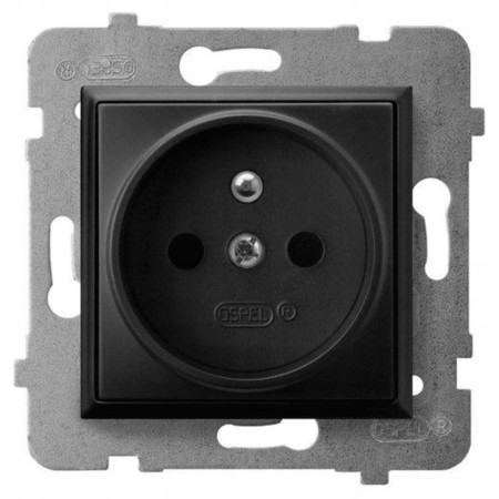 Ospel Aria Gniazdo Pojedyncze Z Bolcem Gniazdko Czarny