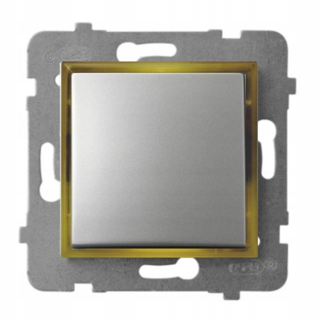 Moduł Włącznika Led Pojedynczy Bez Ramki Ospel Aria