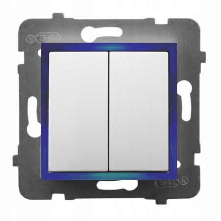 Moduł Włącznika Led Podwójny Bez Ramki