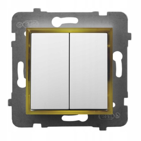 Moduł Włącznika Led Podwójny Bez Ramki