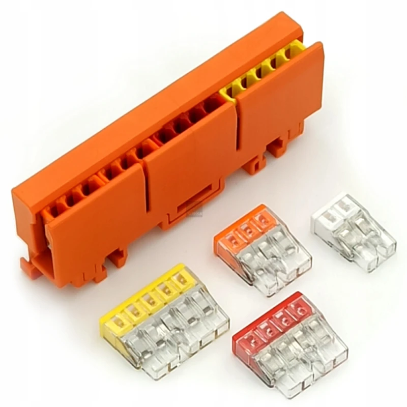 Adapter Do Złączek Wago Na Szynę Din 2273-500 1Szt