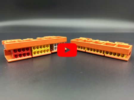 Adapter Do Złączek Wago Na Szynę Din 2273-500 1Szt