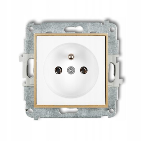 Gniazdo Pojedyncze Bez Ramki Karlik Mini 00/29