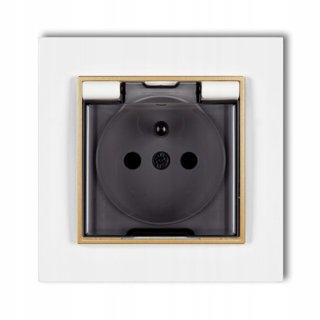 Gniazdo Hermetyczne Z Ramką Karlik Mini 00/29