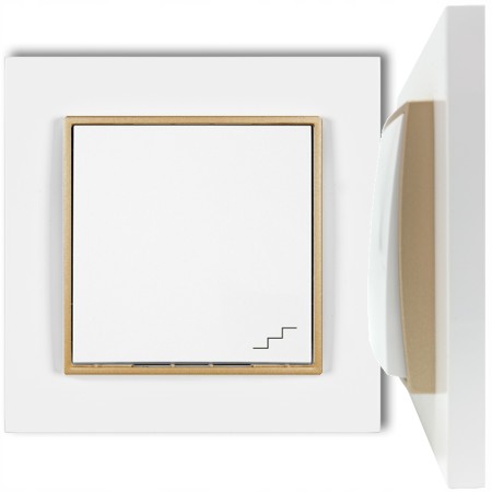 Włącznik Schodowy Z Ramką Karlik Mini 00/29