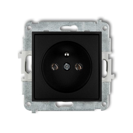 Gniazdo Pojedyncze Bez Ramki Karlik Mini 12/12