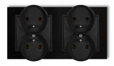 Dwa Gniazda W Ramce Karlik Mini12/12 12