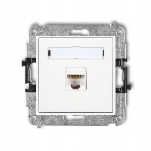 Gniazdo Internetowe 1X Bez Ramki Karlik Mini 00/00