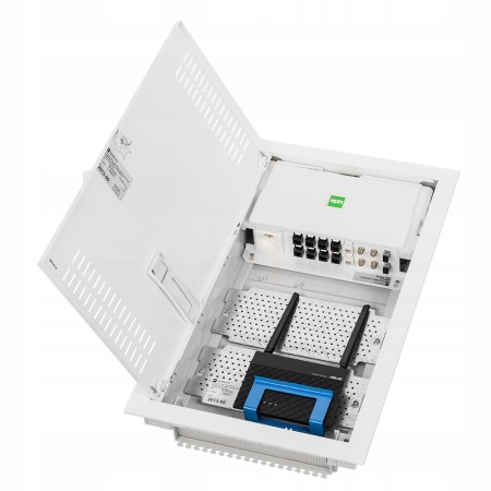 Uchwyt Router Wifi Modem Skrzynka Multimedialna