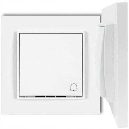 Włącznik Dzwonkowy Z Ramką Karlik Mini 00/00