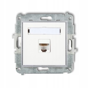 Gniazdo Internetowe 1X Bez Ramki Karlik Mini 00/07