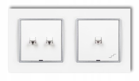 Włącznik Światła Podwójny I Schodowy Usa 00/07