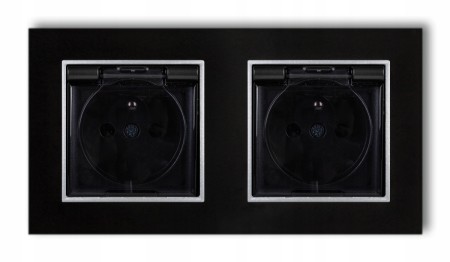 Dwa Gniazda Hermetyczne Karlik Mini 12/07 19