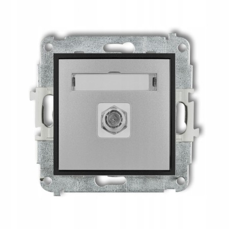 Gniazdo Antenowe 1X Bez Ramki Karlik Mini 7/12