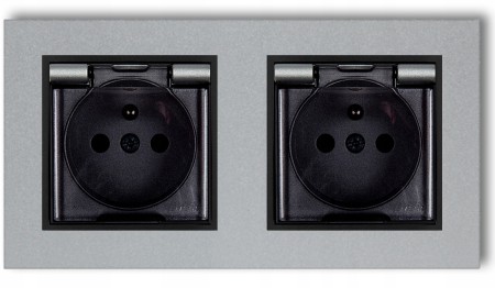 Dwa Gniazda Hermetyczne Karlik Mini 7/12 19