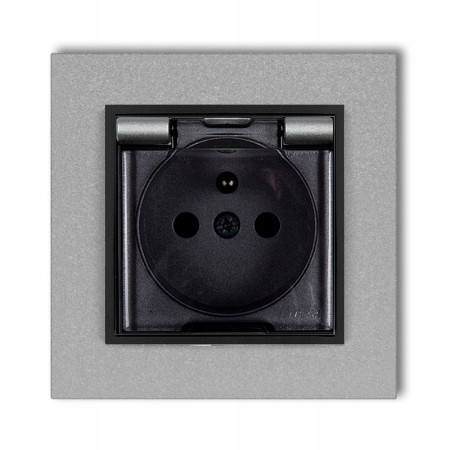 Gniazdo Hermetyczne Z Ramką Karlik Mini 7/12