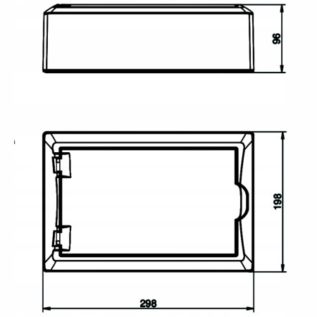 Natynkowa Skrzynka Rozdzielnica Rozdzielnia 1X12
