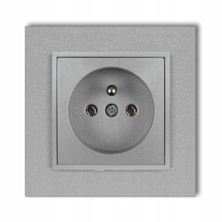 Gniazdo Pojedyncze Z Ramką Karlik Mini 7/7