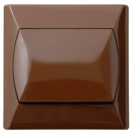 Włącznik Pojedynczy Ospel Akcent Brązowy