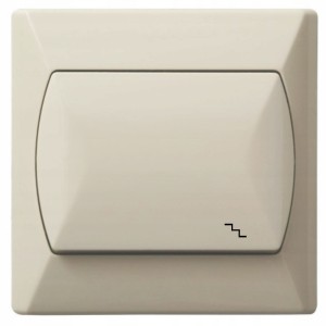Włącznik Schodowy Ospel Akcent Beżowy