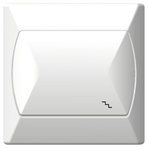 Włącznik Schodowy Ospel Akcent Biały