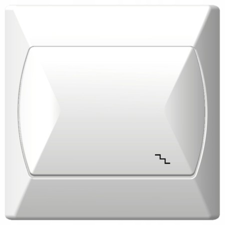 Włącznik Schodowy Ospel Akcent Biały