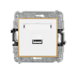 Gniazdo Usb 3.0 2A 5V Bez Ramki Karlik Mini 00/29