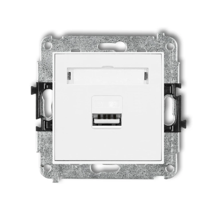 Gniazdo ładowarka 1xUSB 2A bez ramki MINI 00/00