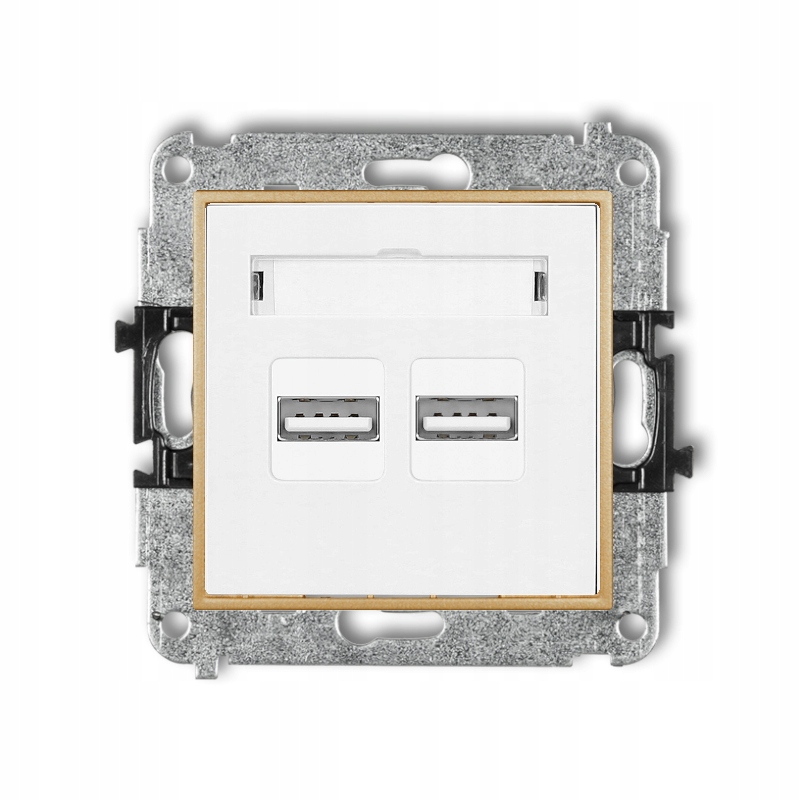 Gniazdo Ładowarka 2Xusb 3.1A Bez Ramki Karlik Mini 00/29