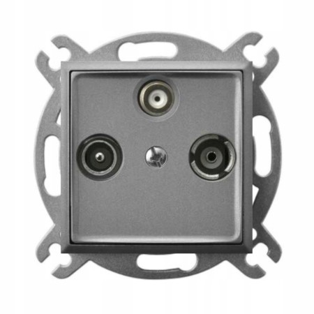 Gniazdo Rtv-Sat Końcowe Bez Ramki Ospel Aria 70/70