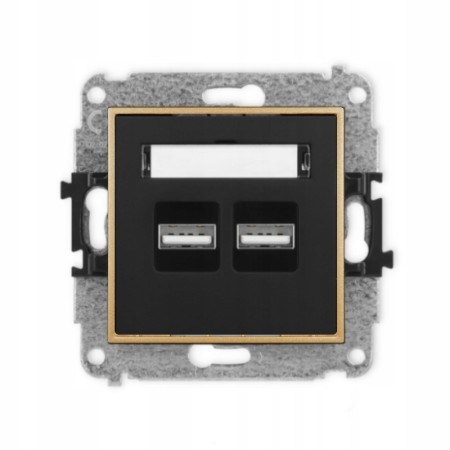 Gniazdo Ładowarka 2Xusb 3.1A Bez Ramki Mini 12/29