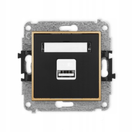 Gniazdo Ładowarka 1Xusb 2A Bez Ramki Mini 12/29