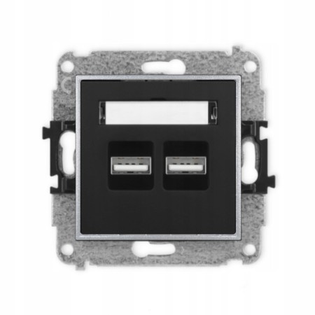 Gniazdo Ładowarka 2Xusb 3.1A Bez Ramki Mini 12/07