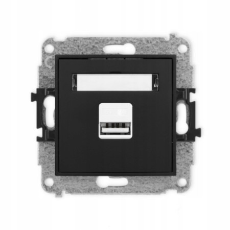 Gniazdo Ładowarka 1Xusb 2A Bez Ramki Mini 12/12