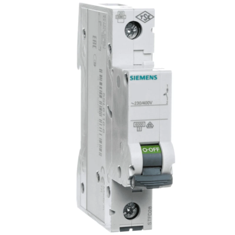 Wyłącznik Nadprądowy Bezpiecznik Siemens C32 6Ka