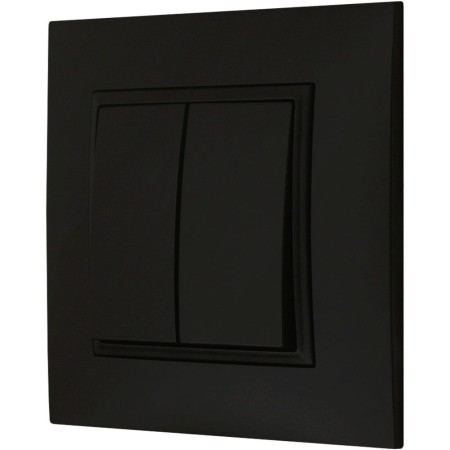 Włącznik Podwójny Schodowy Czarny Ospel Aria