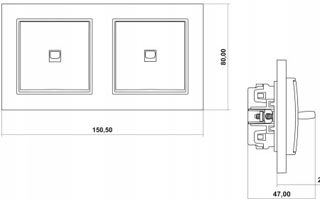 Włącznik Światła Pojedynczy I Schodowy Usa 29/29