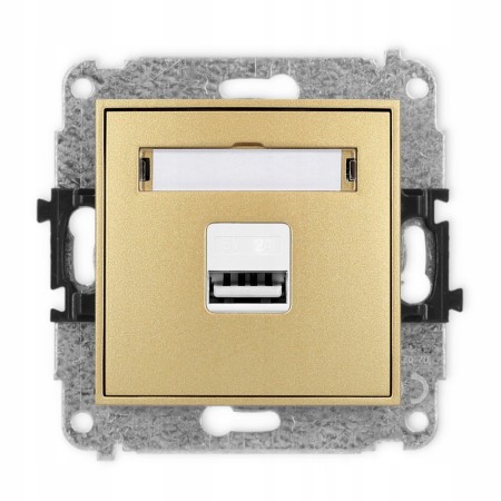 Gniazdo Ładowarka 1Xusb 2A Bez Ramki Mini 29/29