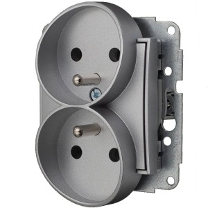 Gniazdo Podwójne Bez Ramki Karlik Mini 7/7