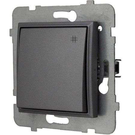 Włącznik Krzyżowy Wyłącznik Światła Szary Ospel Aria