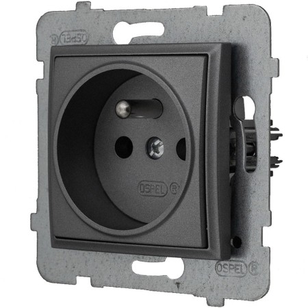 Gniazdo Pojedyncze Z Uziemieniem Gniazdko Aria