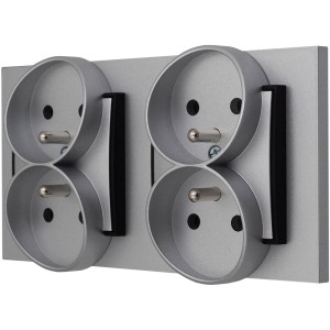 Dwa Gniazda Podwójne Bezpieczne Dla Dzieci 7/12 16