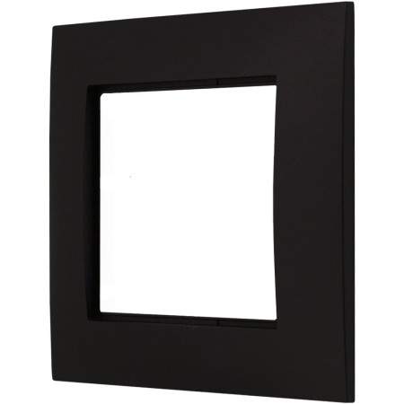 Ospel Aria Ramka Pojedyncza Do Włączników I Gniazd Czarny